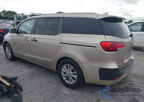 2015 Kia Sedona Lx z USA, uszkodzony, nr VIN KNDMB5C16F6044880